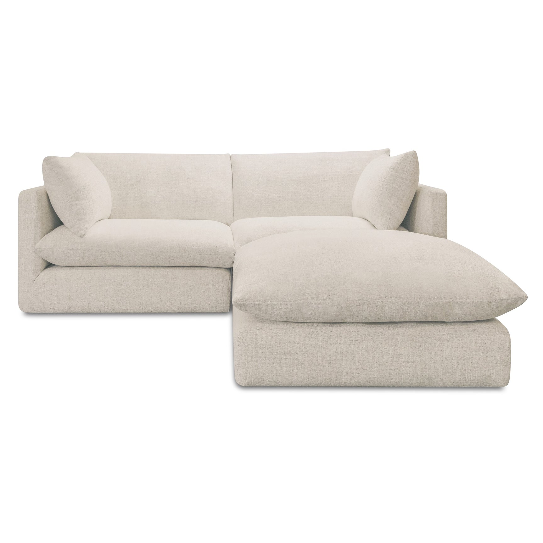 Townes White Nook Modular Sectional