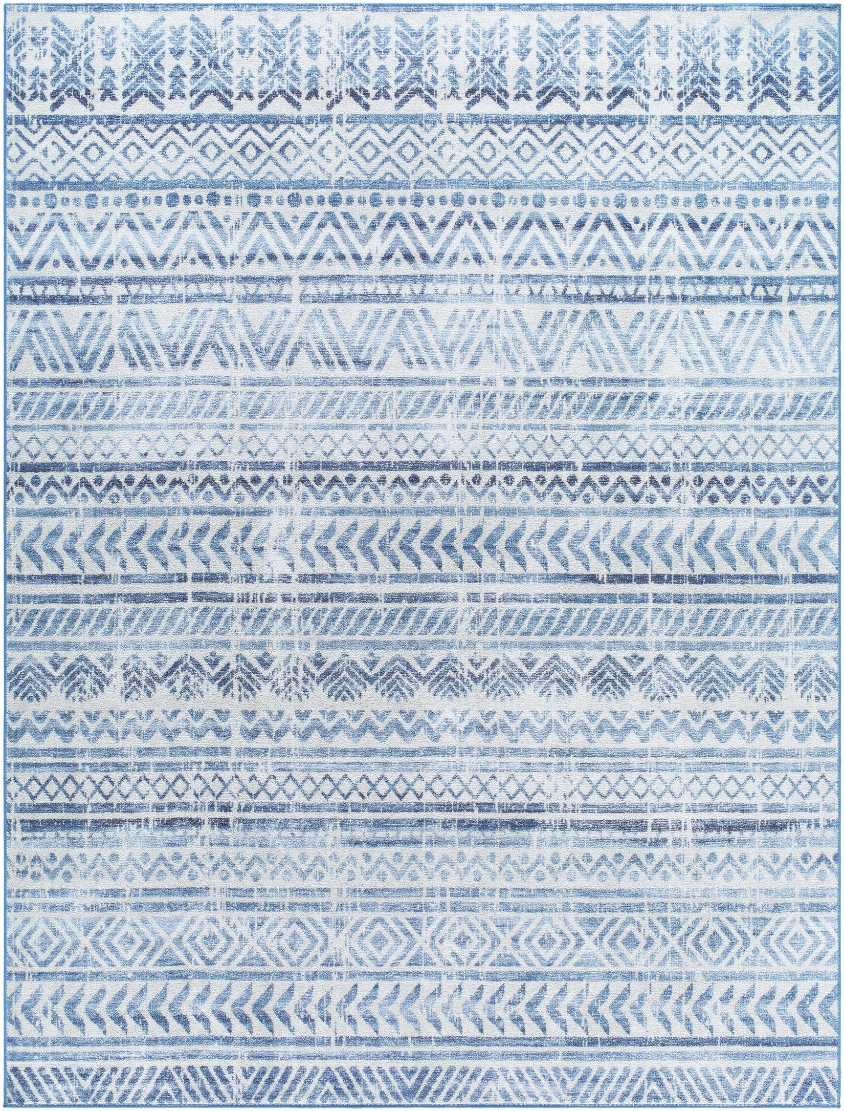 Ianna Arctic Stone Washable Area Rug - Clearance - Ornate Home