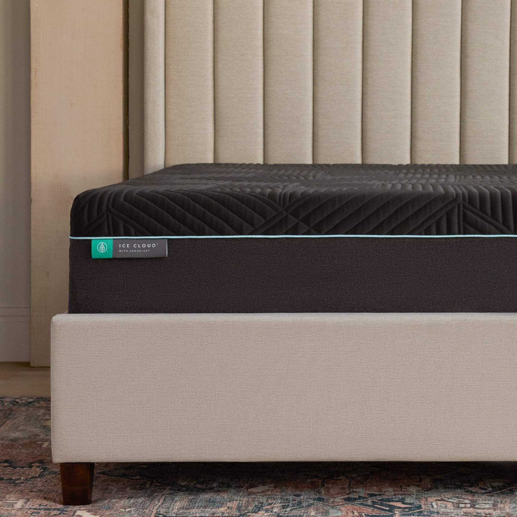 Ice Cloud AeroFlex Gray Twin XL Mattress - Ornate Home