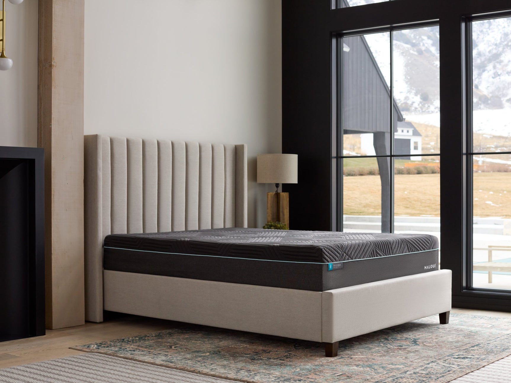 Ice Cloud Cool Sync Gray Cal King Mattress - Ornate Home