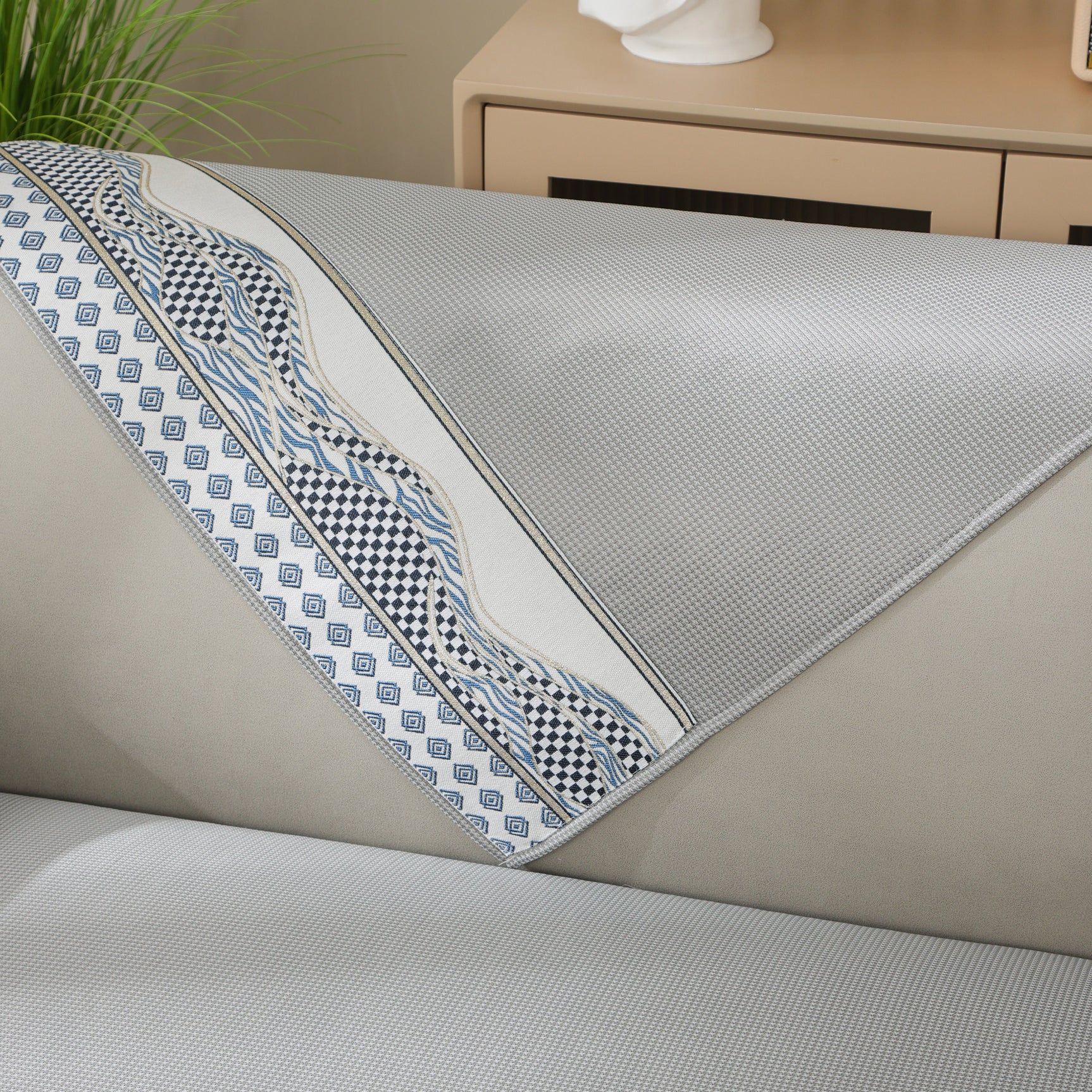 Ice Silk Sofa Cover Non-Slip Slipcover Sofa Cushion Covers Couch Protector for Pets - Ornate Home