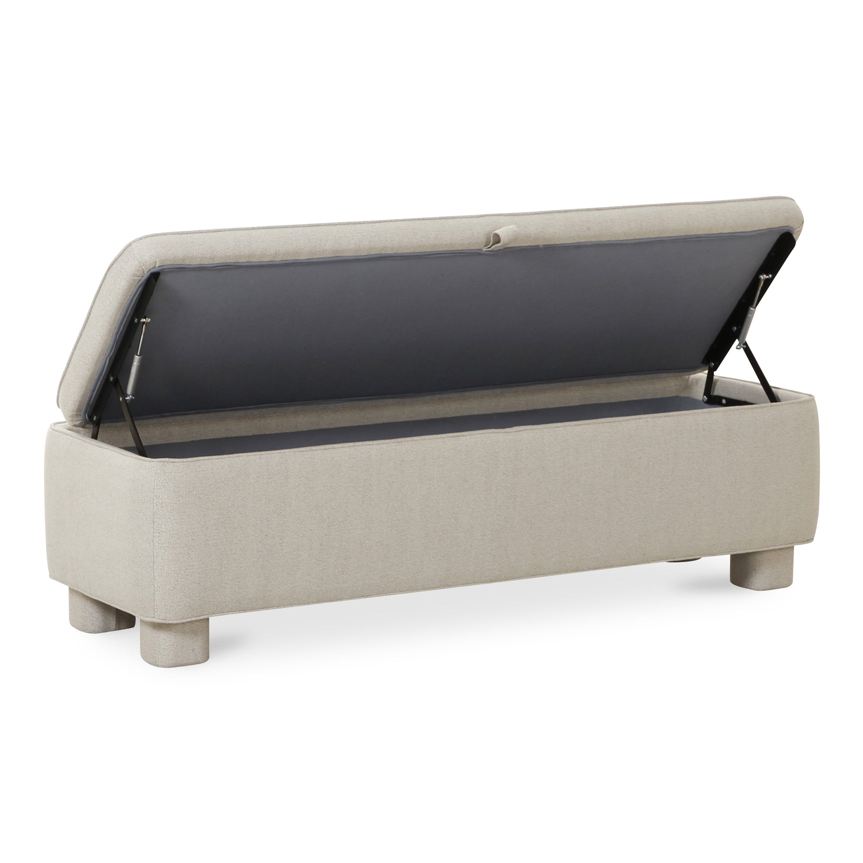 Ichigo Light Grey Storage Bench - Ornate Home
