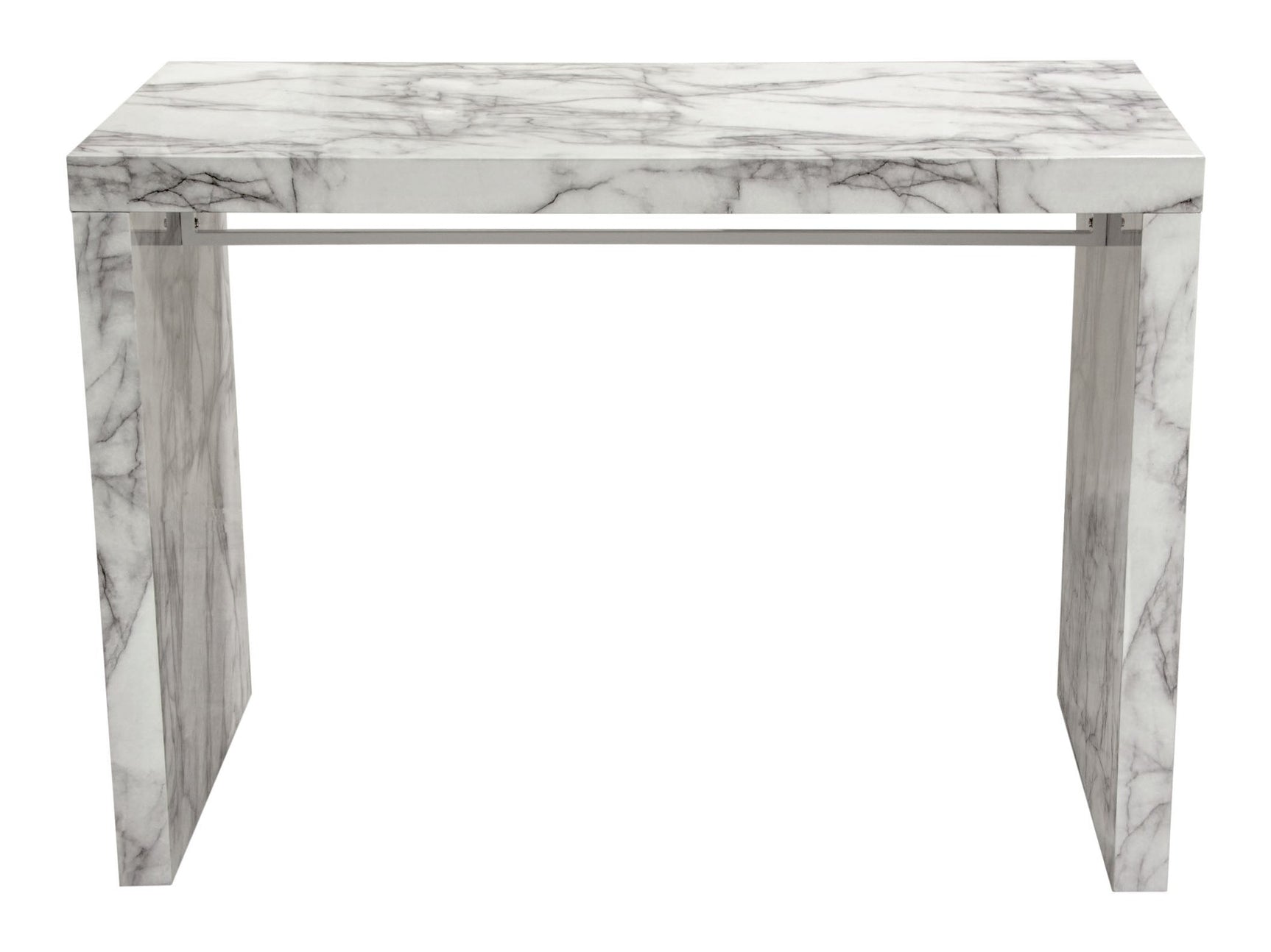 Icon White/Grey Bar Height Table - Ornate Home