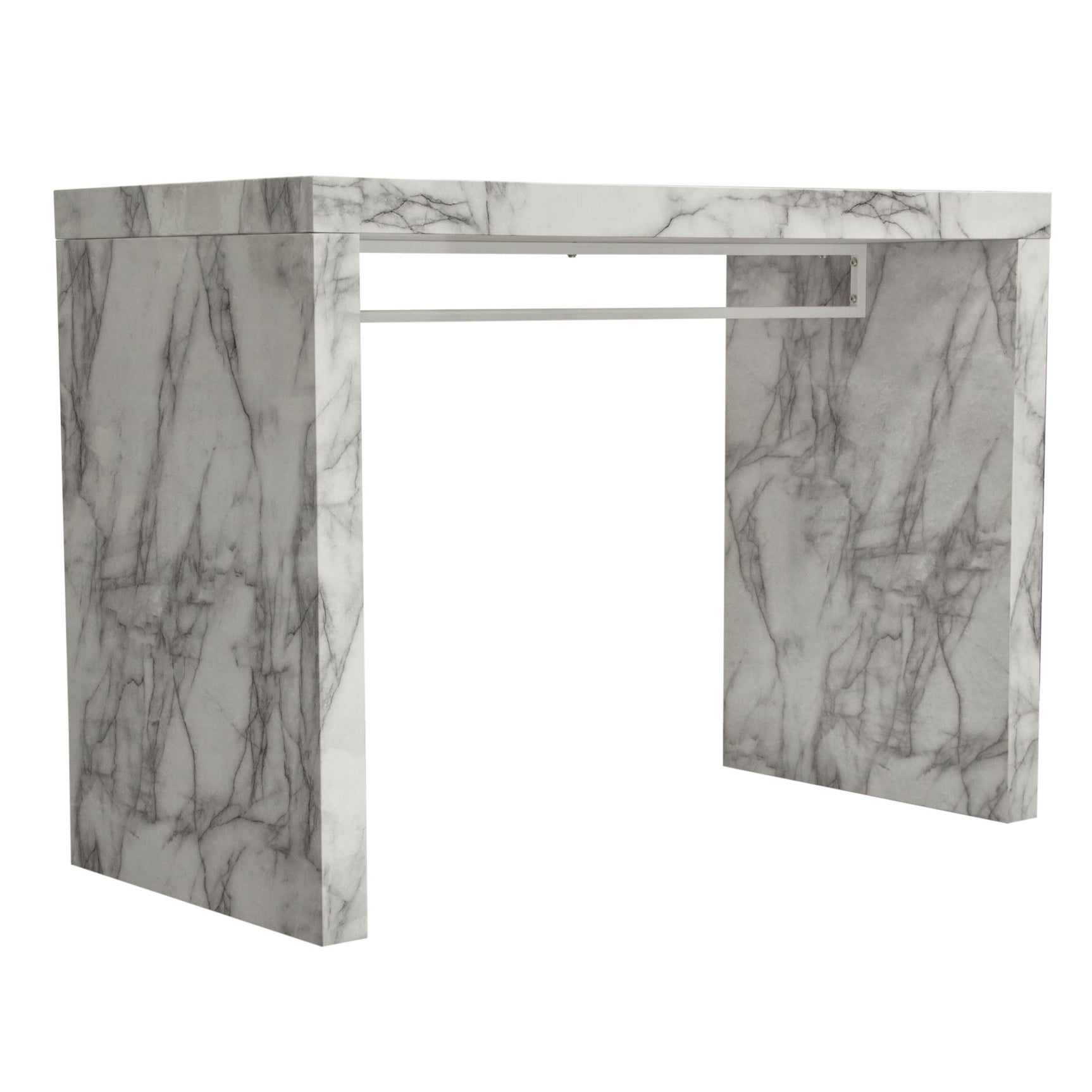 Icon White/Grey Bar Height Table - Ornate Home