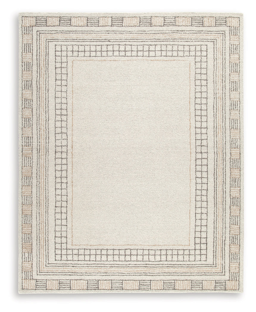 Idaman Taupe/Brown Large Rug - Ornate Home
