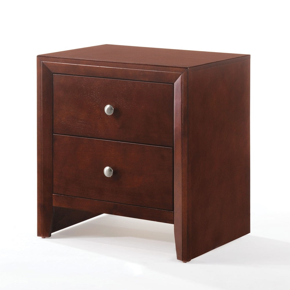 Ilana Brown Cherry Nightstand - Ornate Home