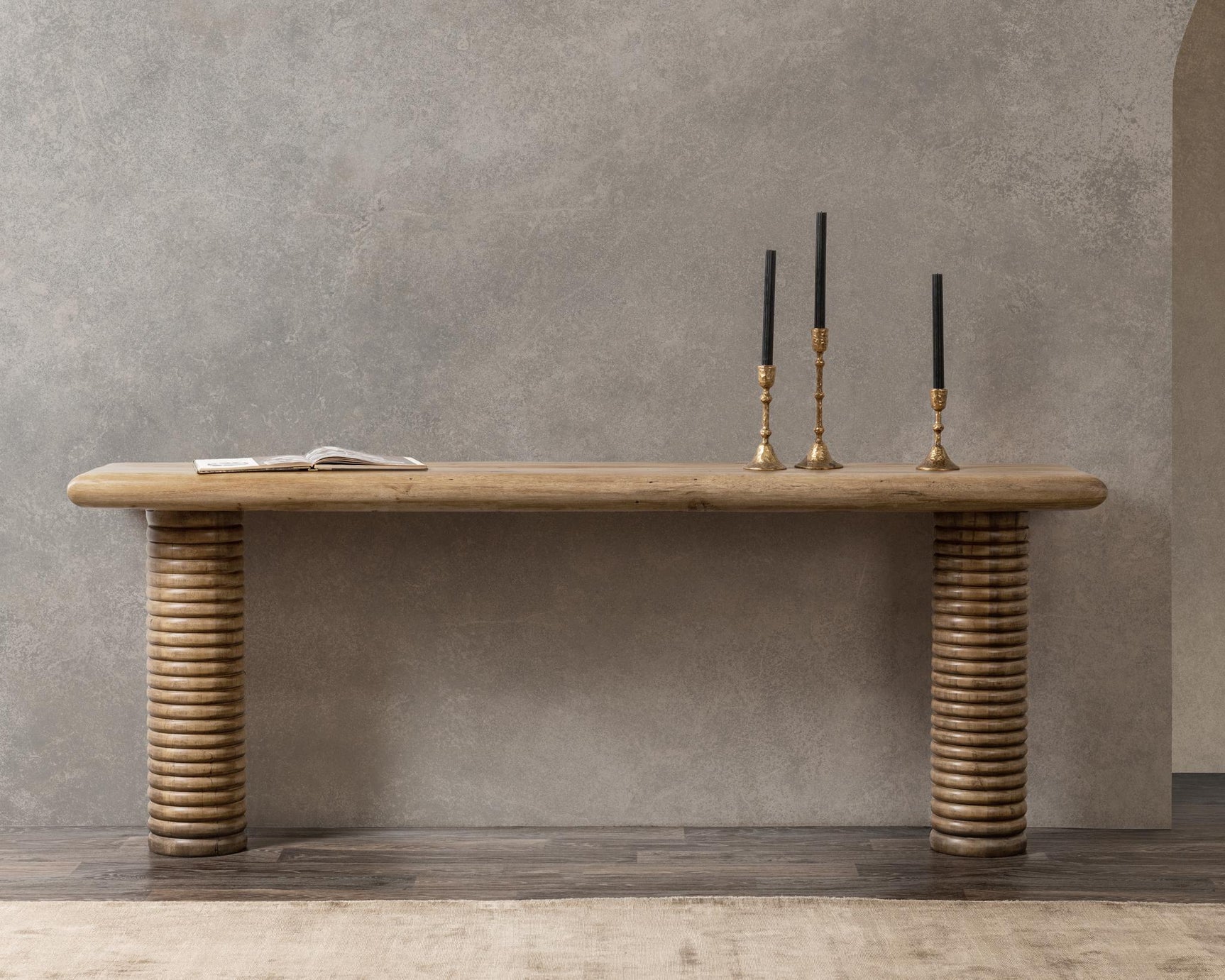 Ilaria Sand Washed Console Table - Ornate Home