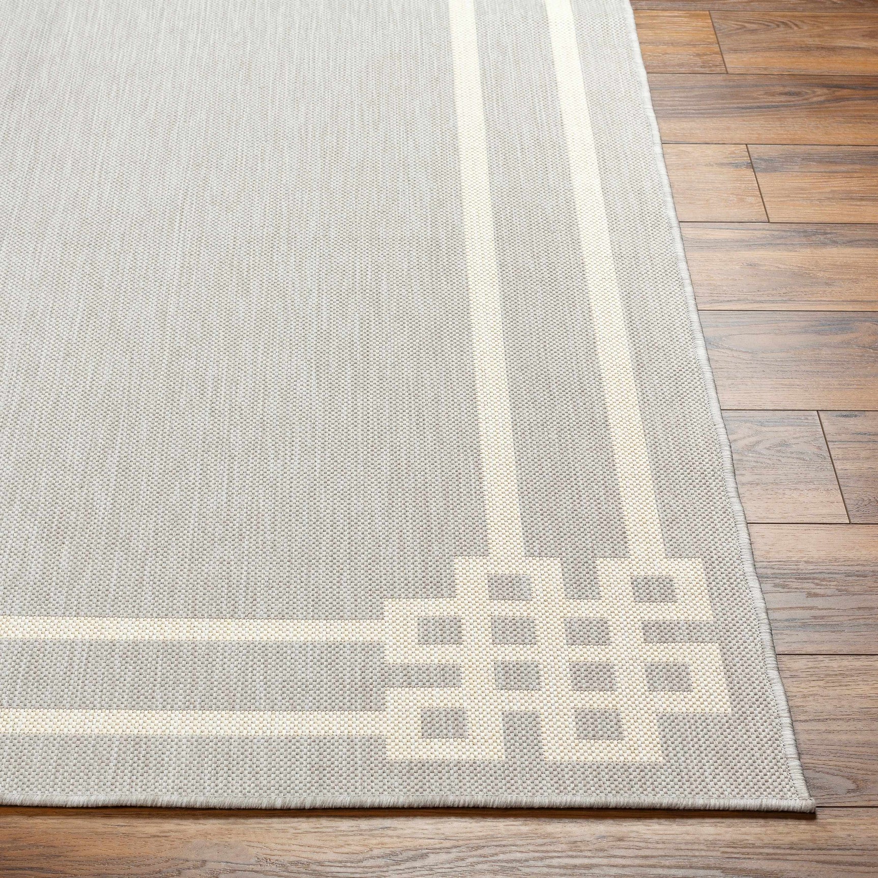 Ilori Light Gray Outdoor Area Rug - Clearance - Ornate Home