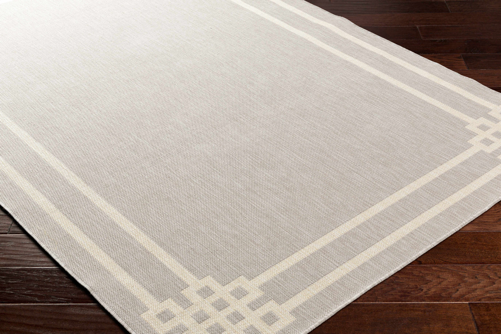 Ilori Light Gray Outdoor Area Rug - Clearance - Ornate Home