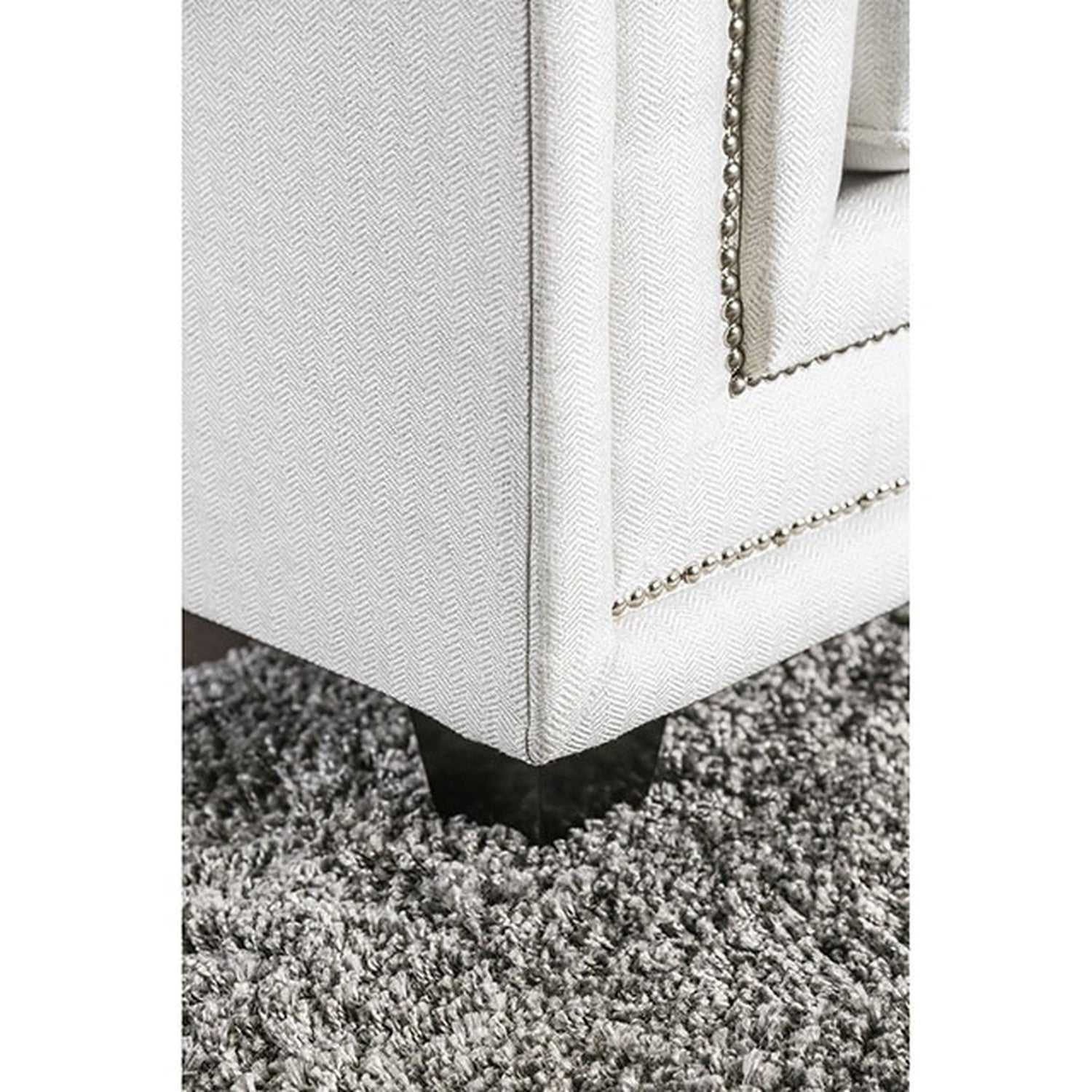 Ilse Off-White/Blue Sofa - Ornate Home