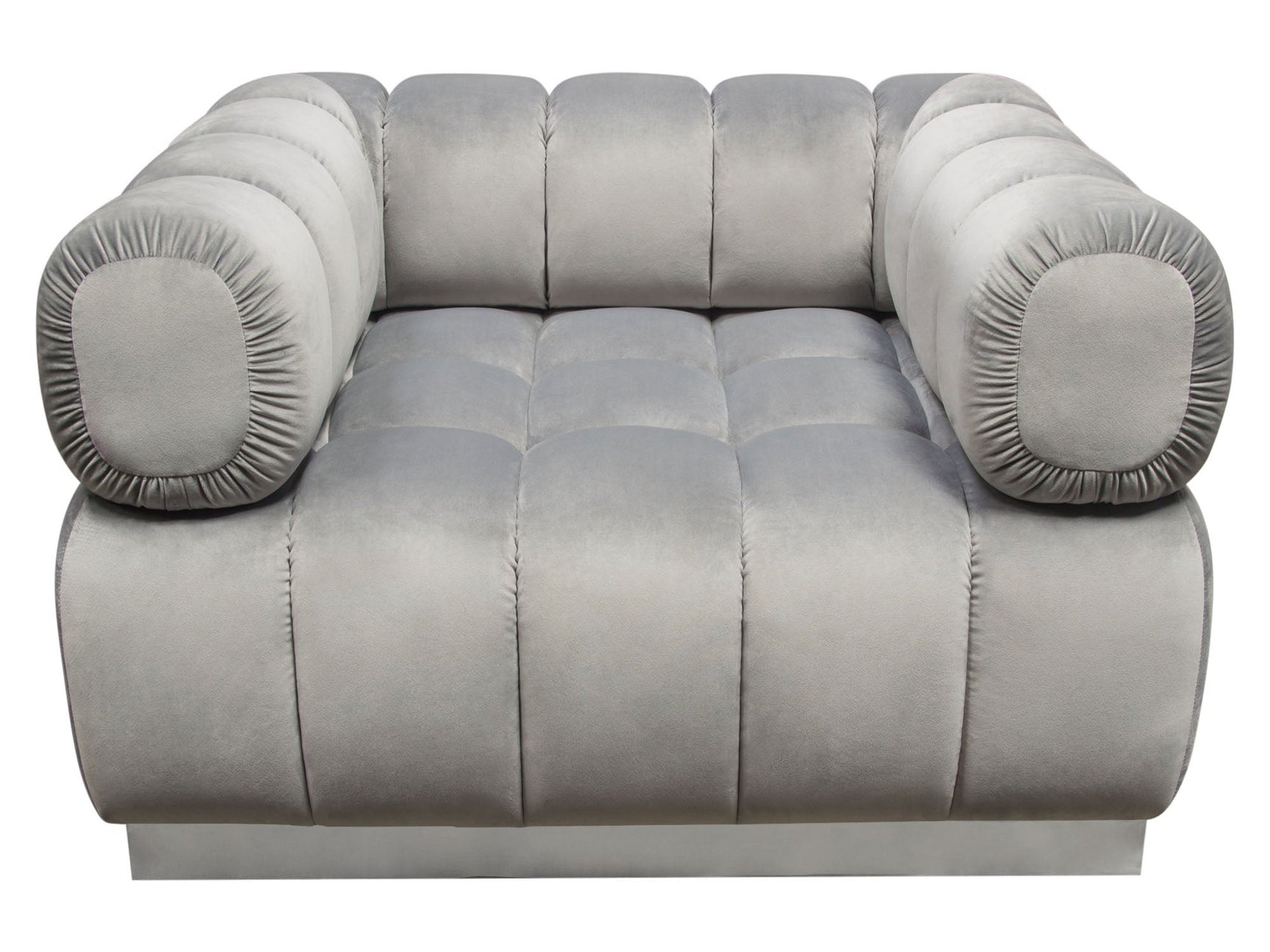 Image Platinum Grey Chair - Ornate Home