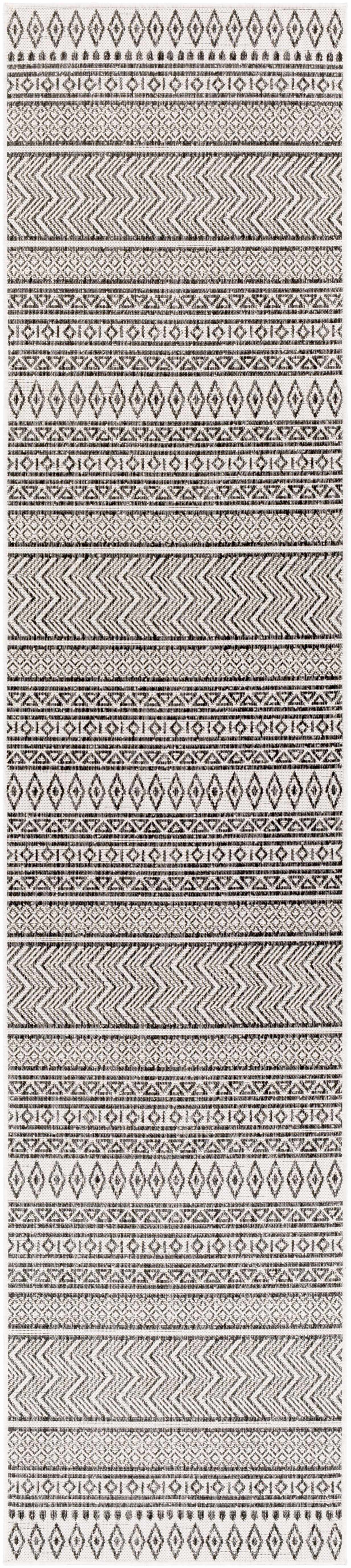 Imboden Black&White Outdoor Rug - Ornate Home