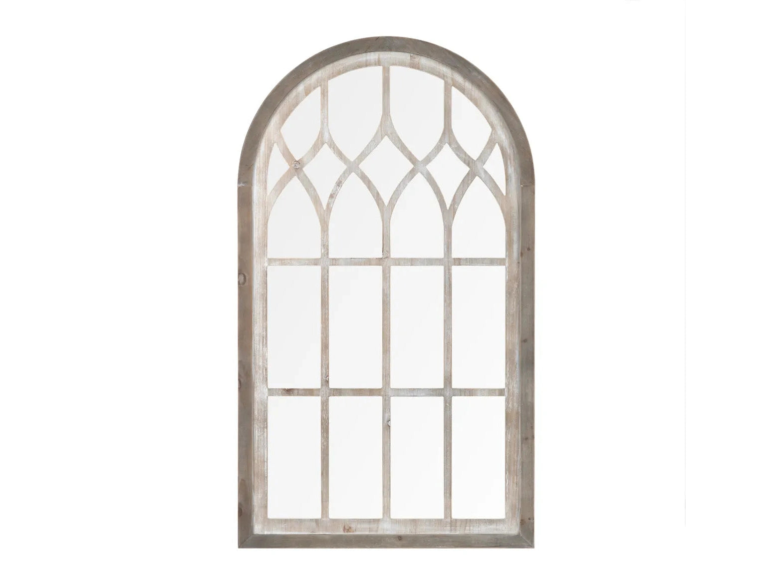 Imitation Gray/Brown Wall Mirror