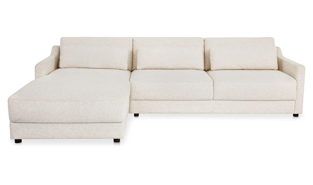 Imogen Textured Oat Left Sectional - Ornate Home