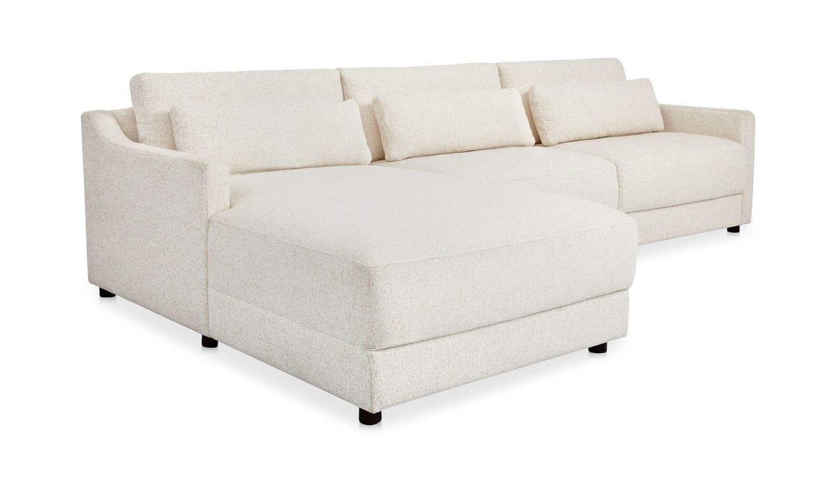 Imogen Textured Oat Left Sectional - Ornate Home