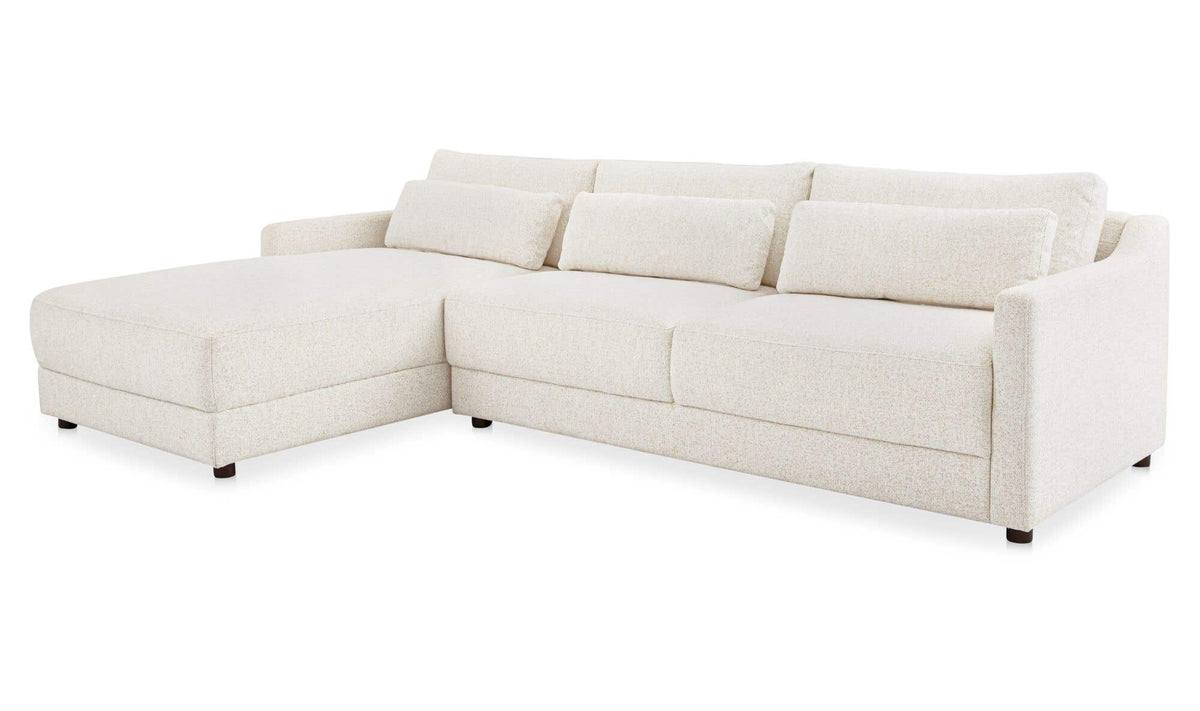 Imogen Textured Oat Left Sectional - Ornate Home