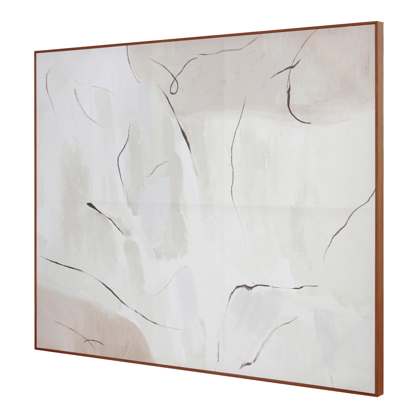 Impression Terra Palette Framed Painting - Ornate Home