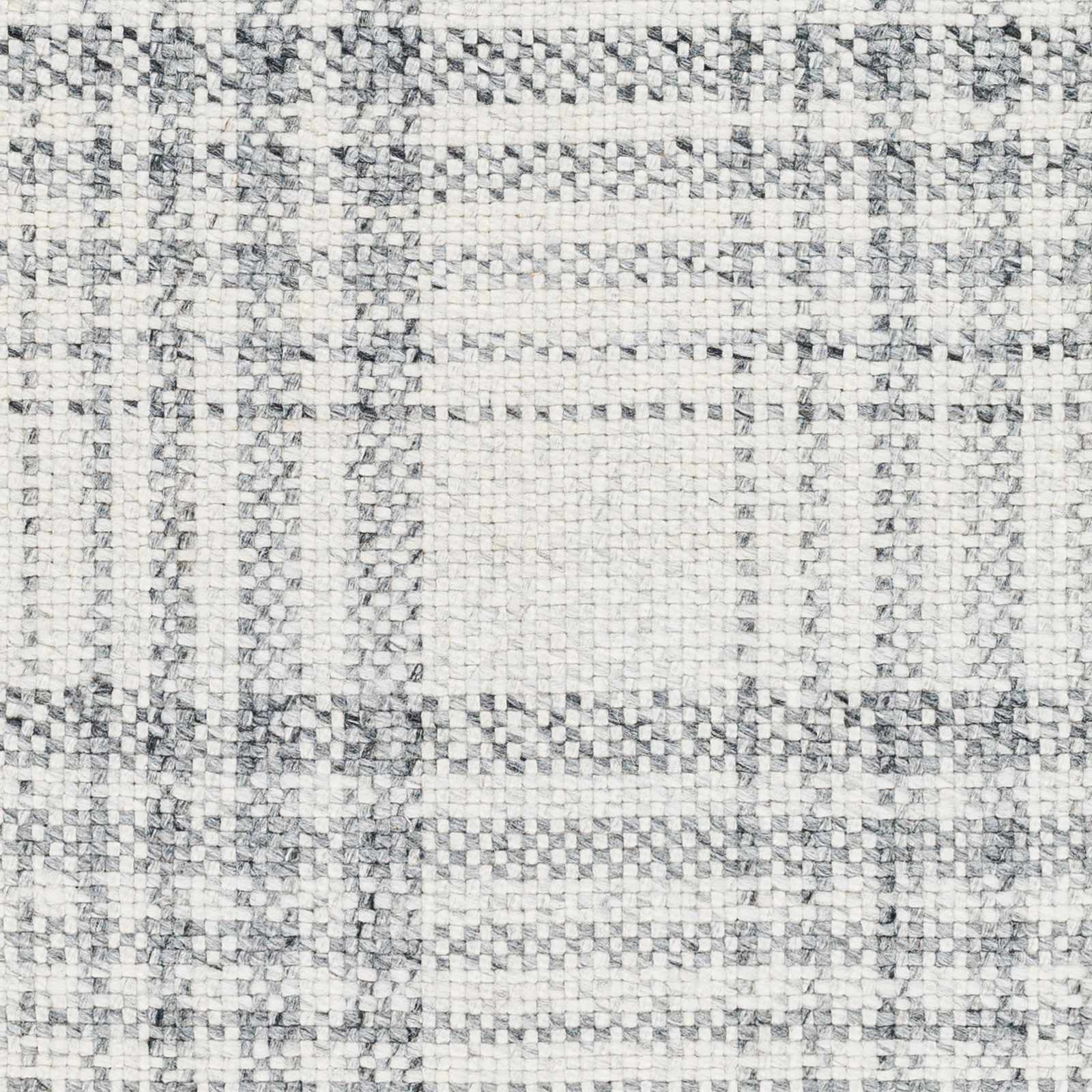 Inara Gray Plaid Area Rug - Clearance - Ornate Home