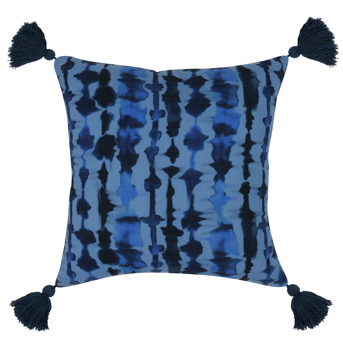 Indoor/Outdoor Avila Blue Throw Pillow (Set of 2) - Ornate Home