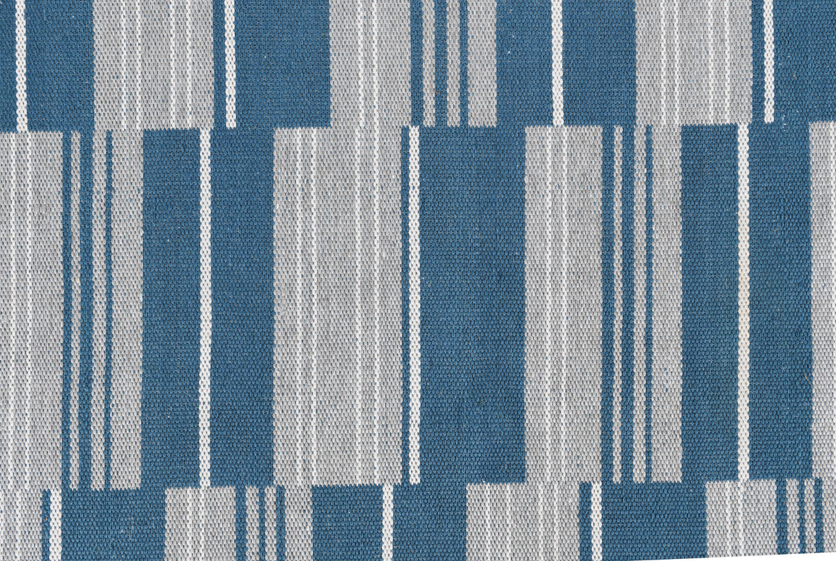Indoor/Outdoor Colton Cabana Blue Stripe Rug - Ornate Home