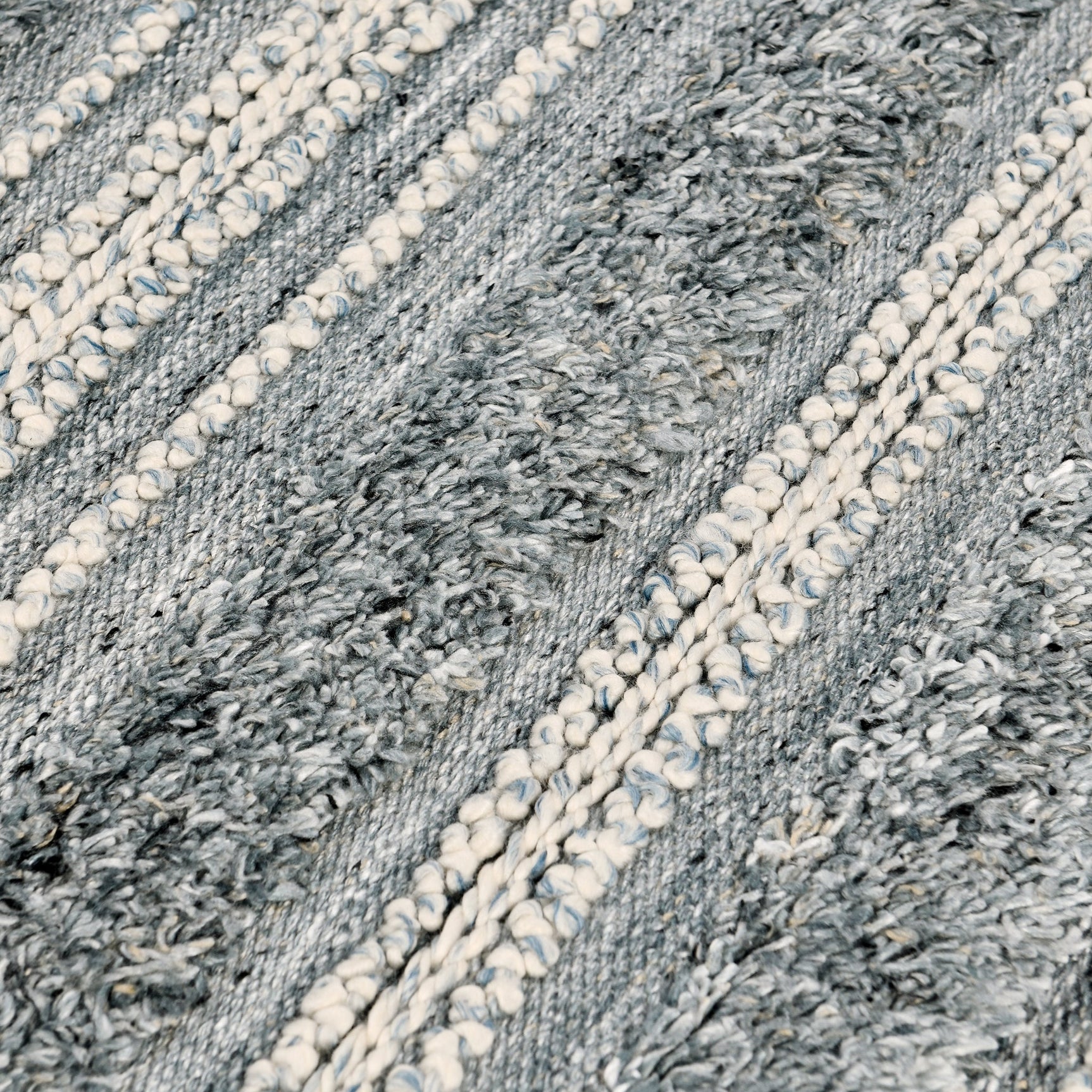 Indoor/Outdoor Elko Blue Multi Rug - Ornate Home