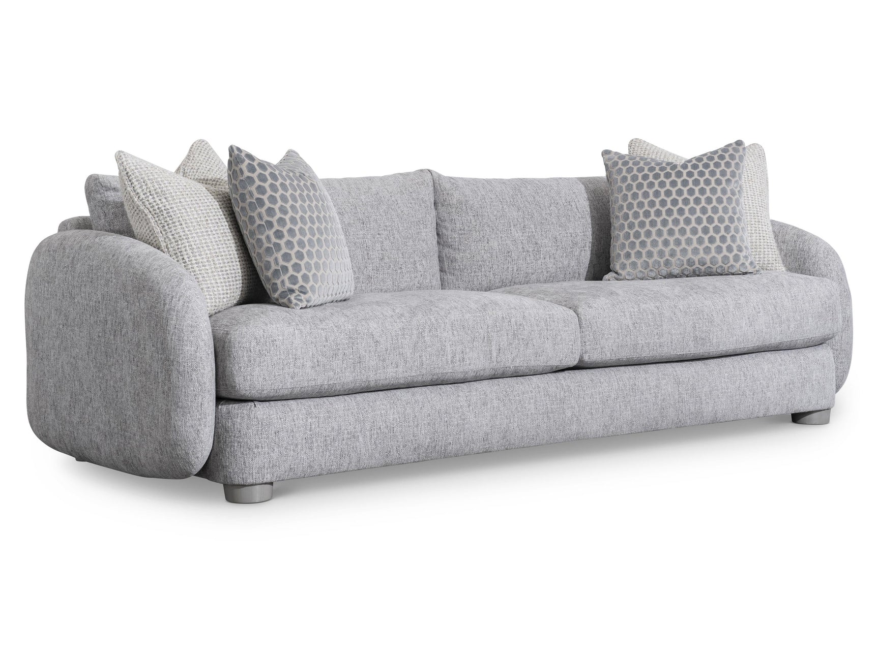 Indy Grey Fabric Sofa - Ornate Home