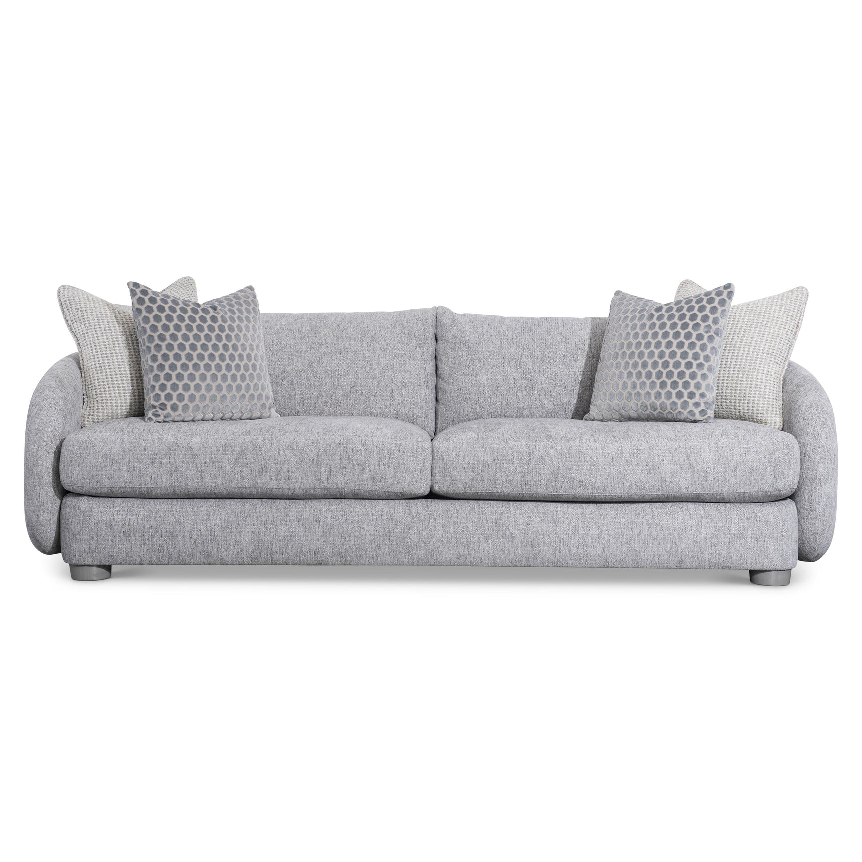 Indy Grey Fabric Sofa - Ornate Home