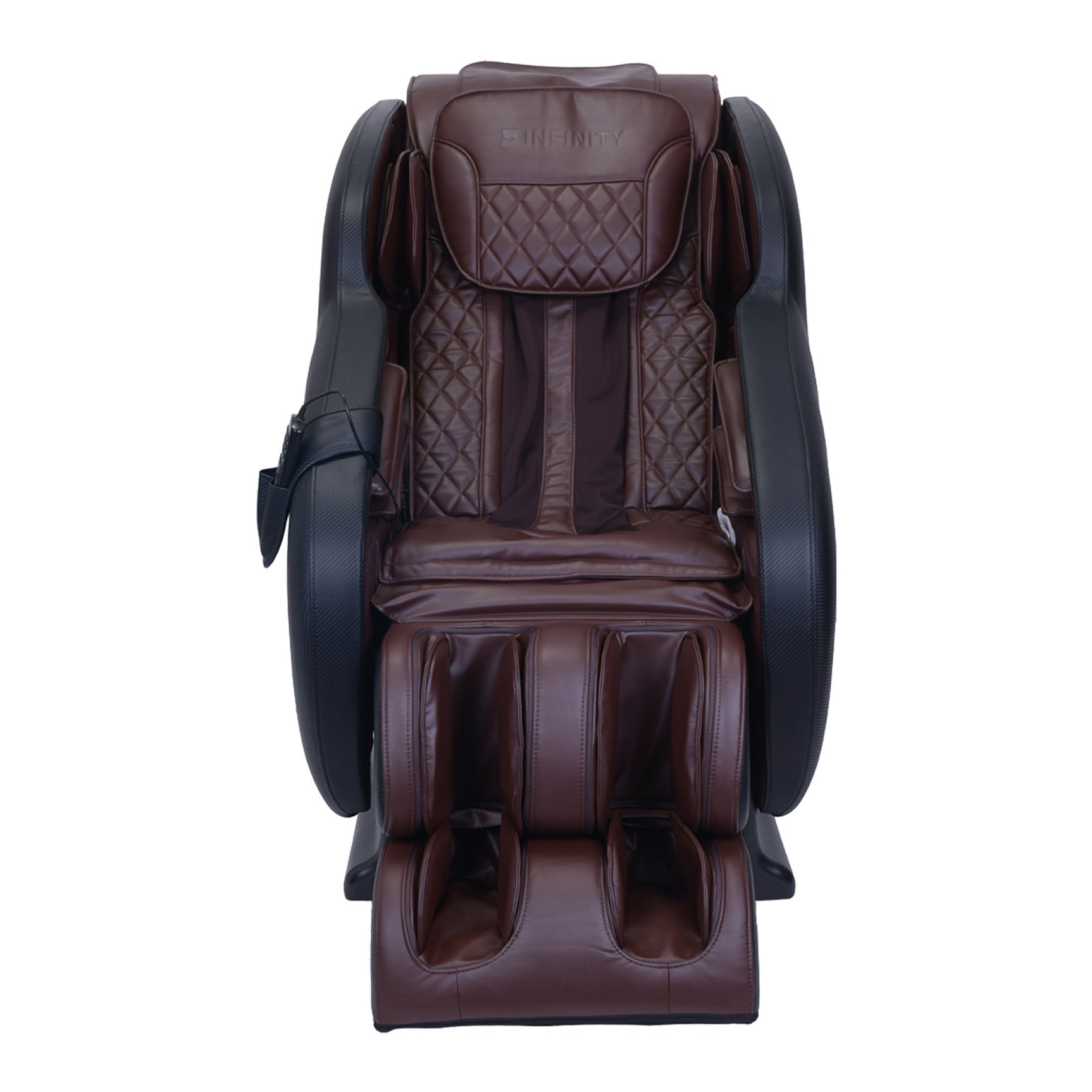 Infinity Aura Black/Brown Massage Chair - Ornate Home