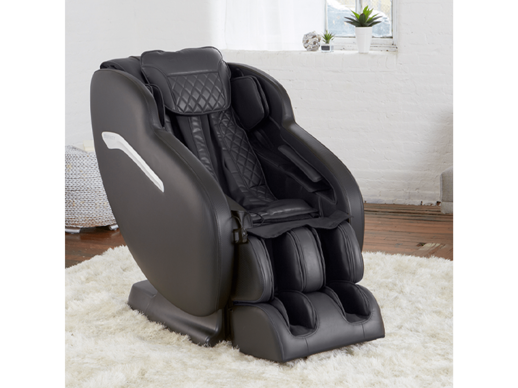 Infinity Aura Black Massage Chair - Ornate Home