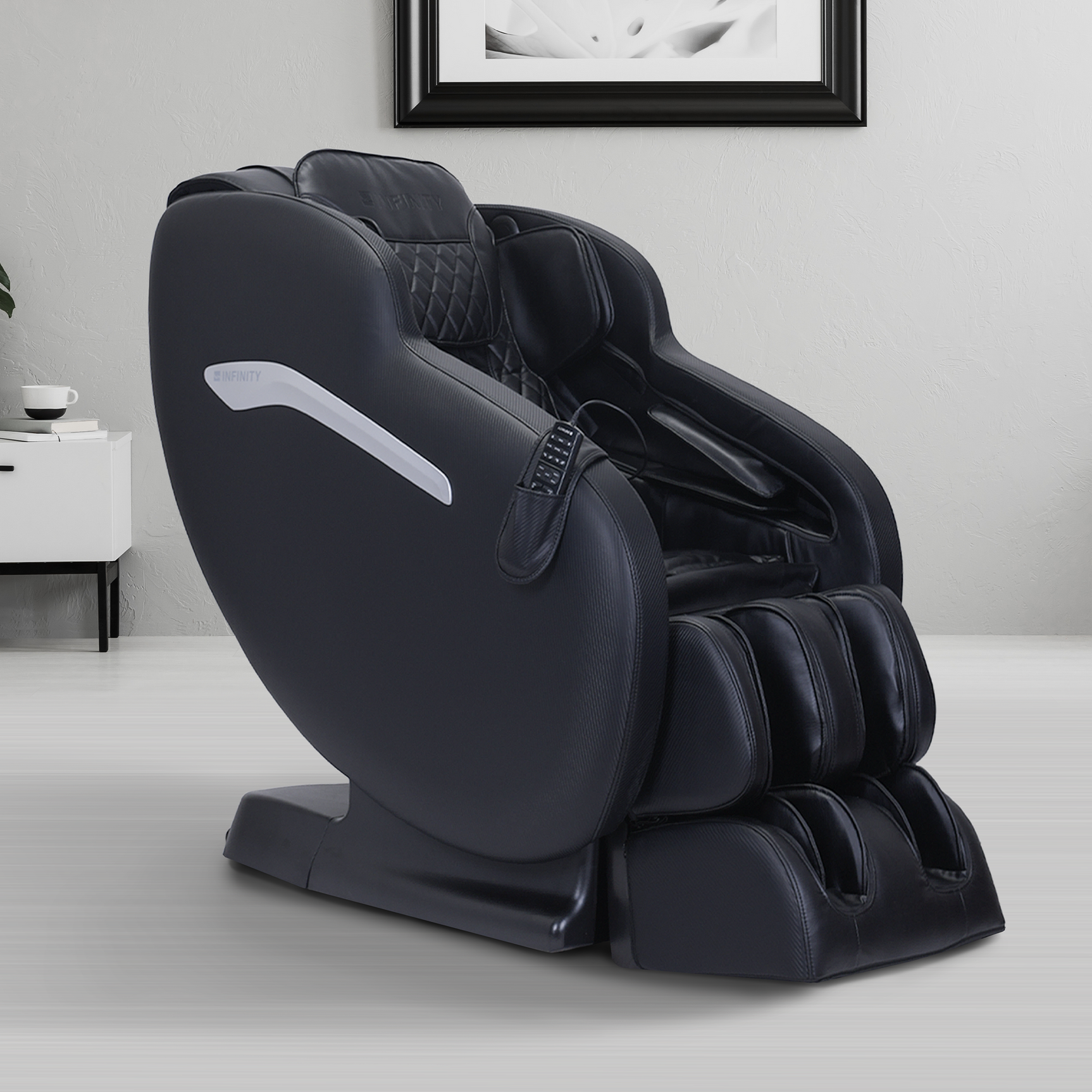 Infinity Aura Black Massage Chair - Ornate Home