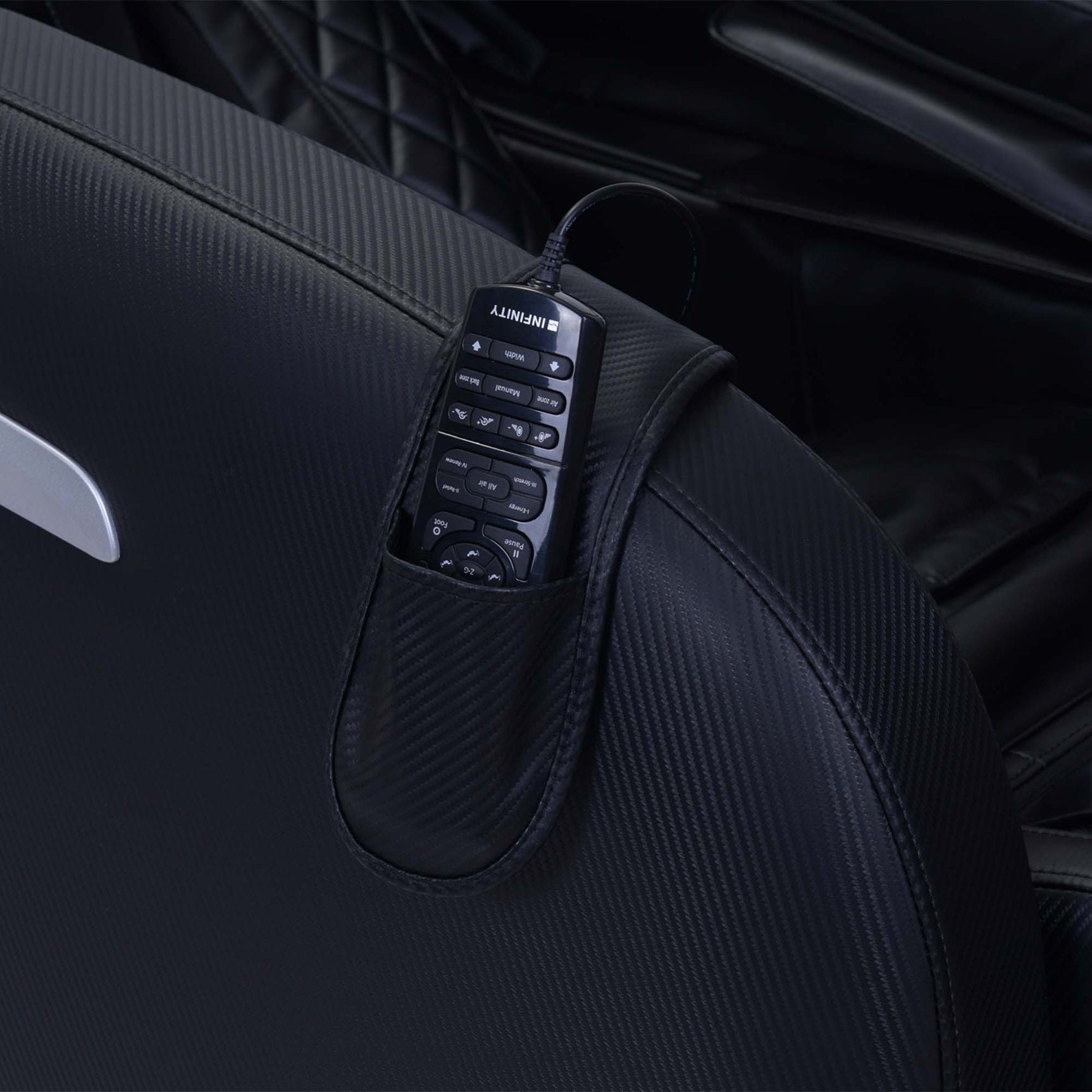 Infinity Aura Black Massage Chair - Ornate Home