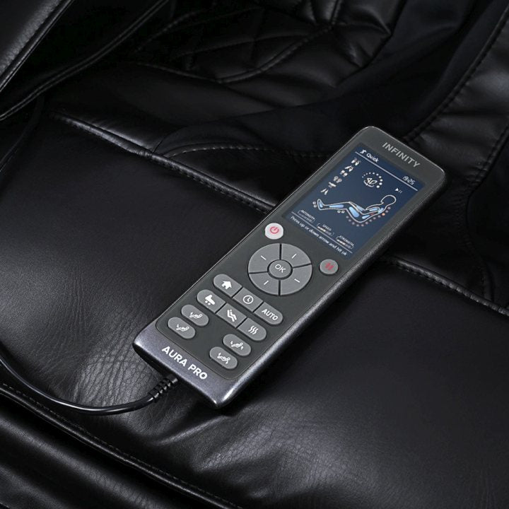 Infinity Aura Pro Brown/Black Massage Chair - Ornate Home