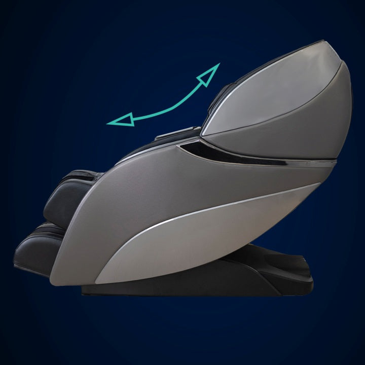 Infinity Gen Max 4D Gray/Dark Brown Massage Chair - Ornate Home