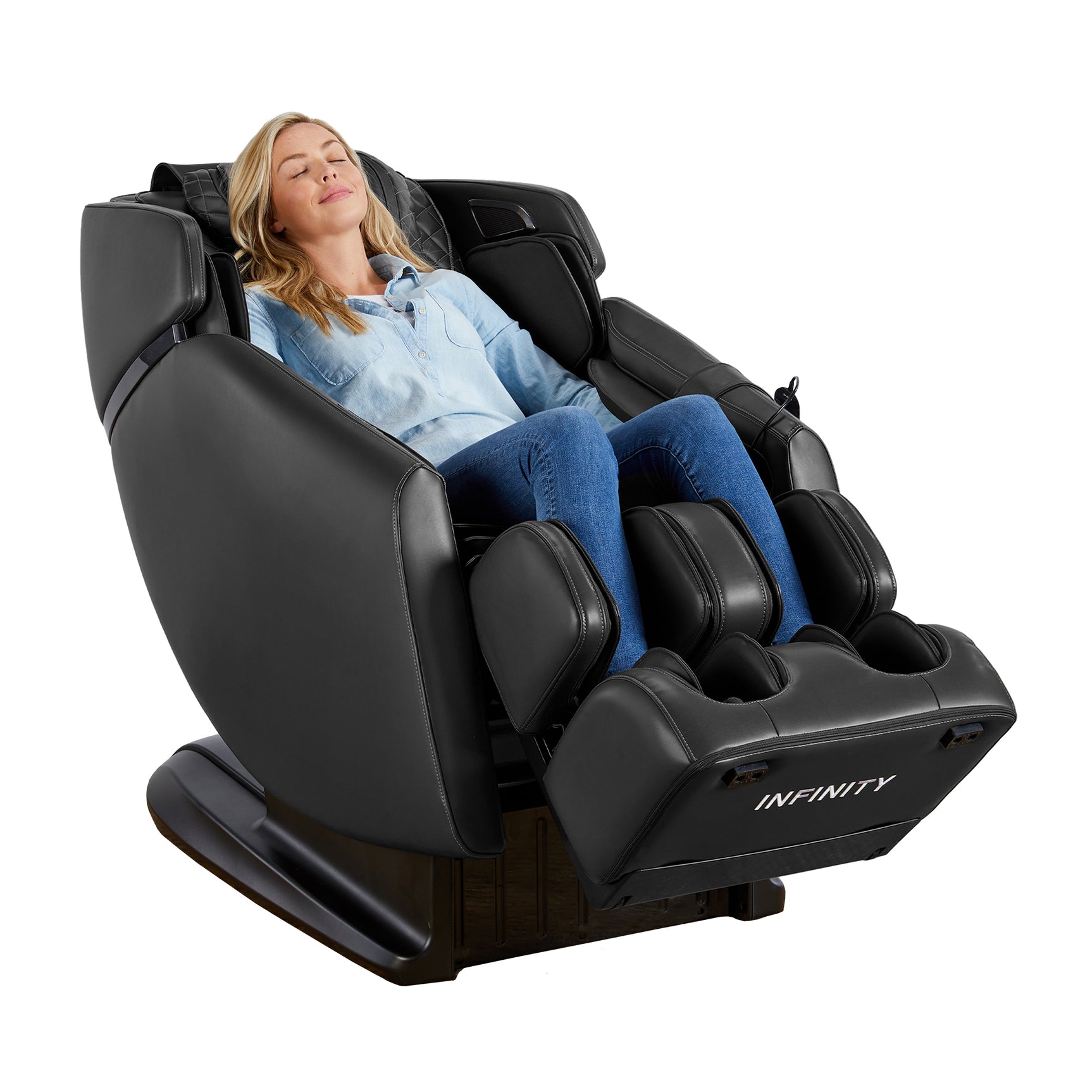 Infinity Riage 4D Black Massage Chair - Ornate Home
