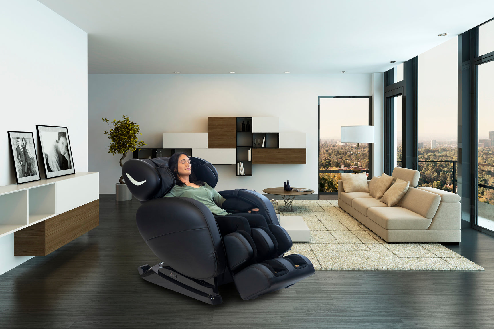 Infinity Smart Chair X3 4D Black Massage Chair - Ornate Home