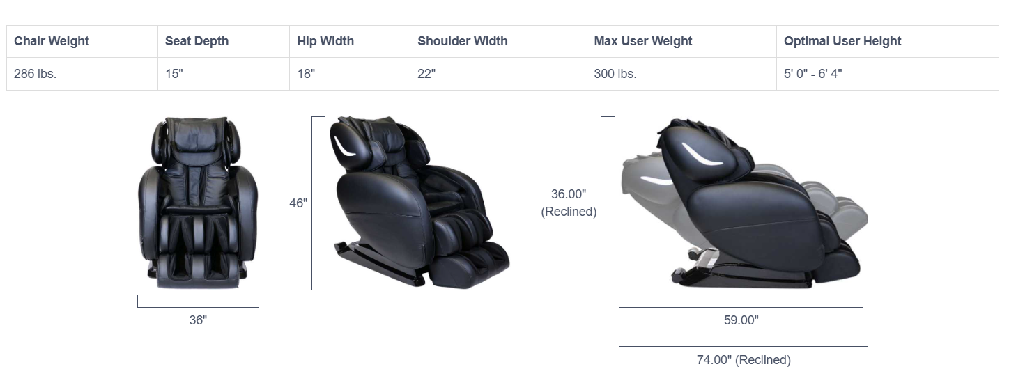 Infinity Smart Chair X3 4D Brown Massage Chair - Ornate Home