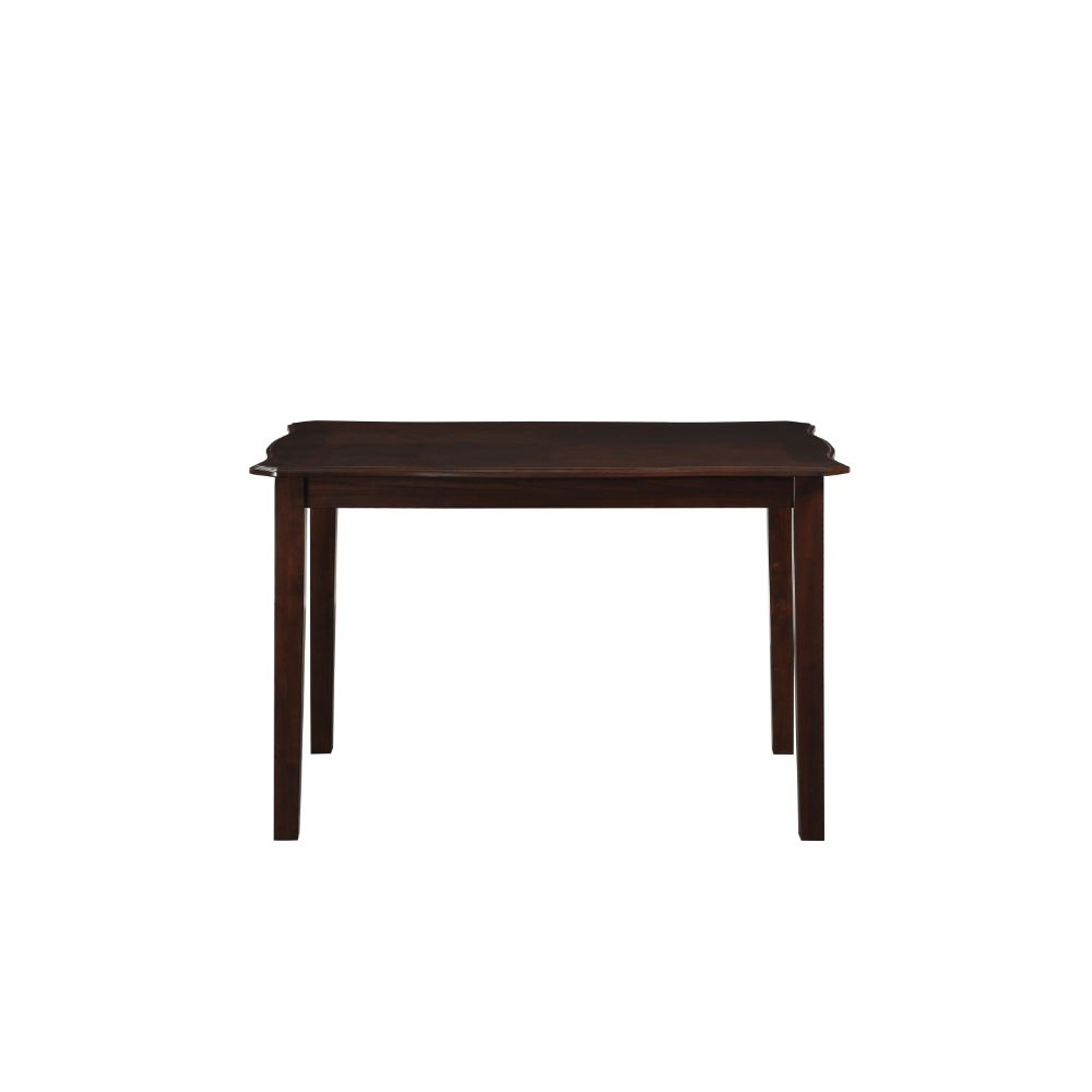 Ingeborg Black/Espresso 5PC Pack Dining Set - Ornate Home