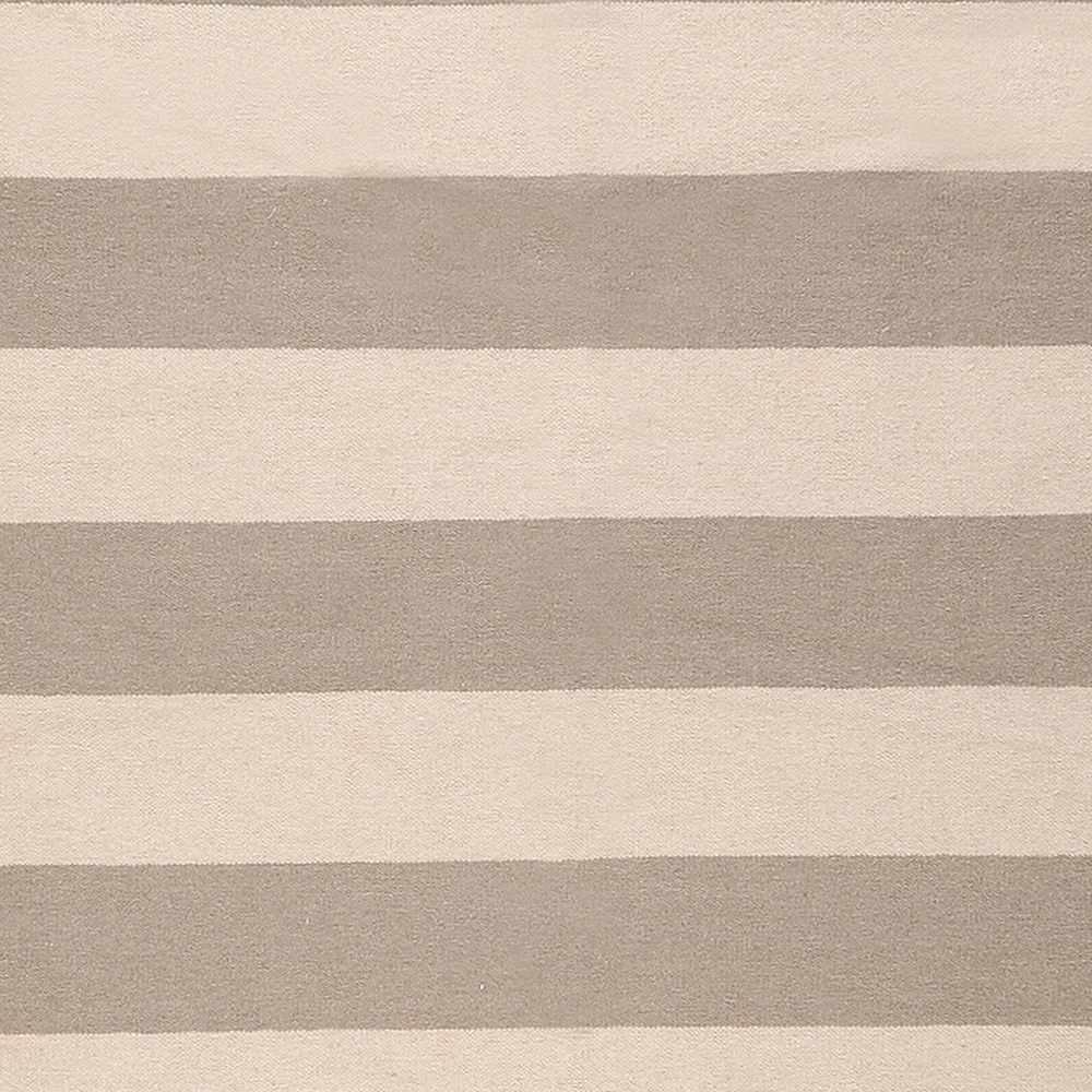 Ingersoll Beige&Gray Striped Wool Area Rug - Clearance - Ornate Home