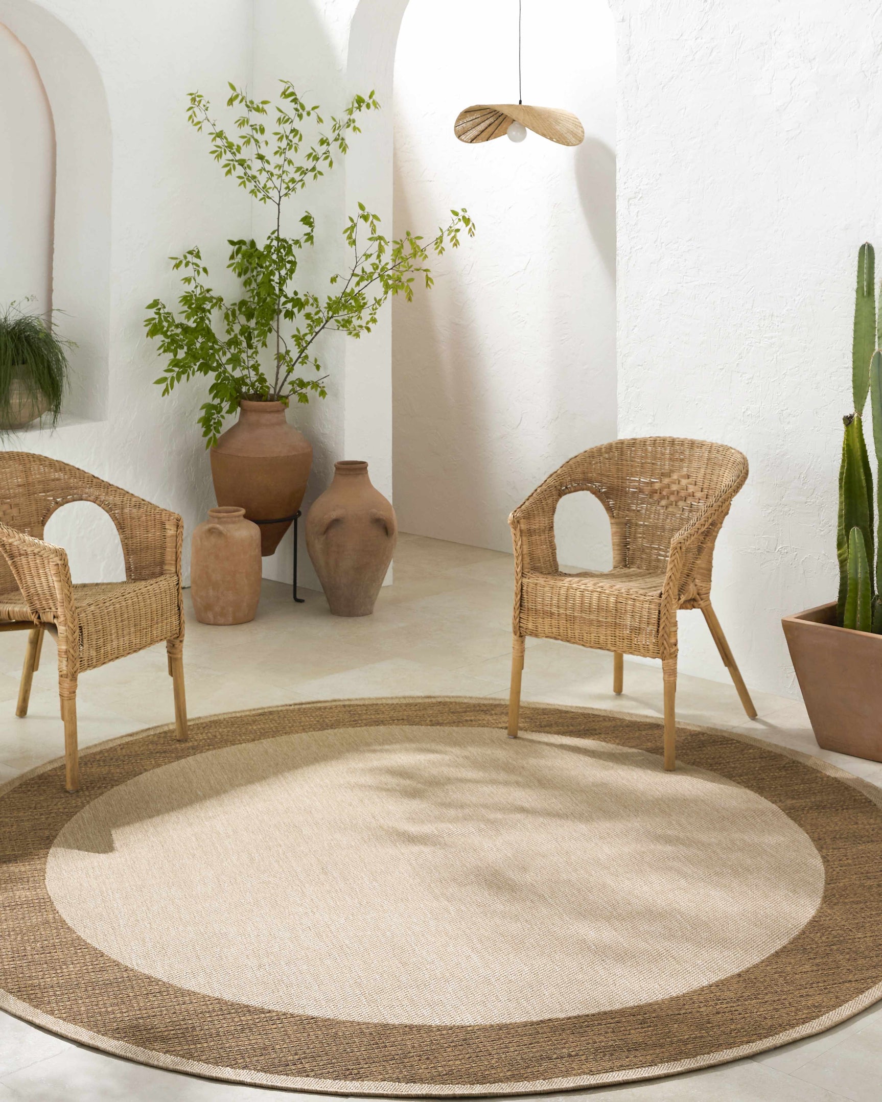 Inigo Flatweave Faux Jute Outdoor Rug - Ornate Home