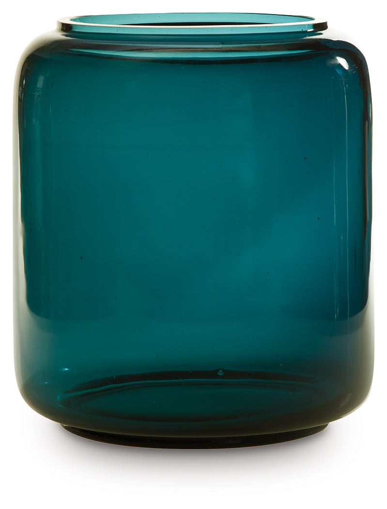 Inisland Teal Vase Set (Set of 2) - Ornate Home