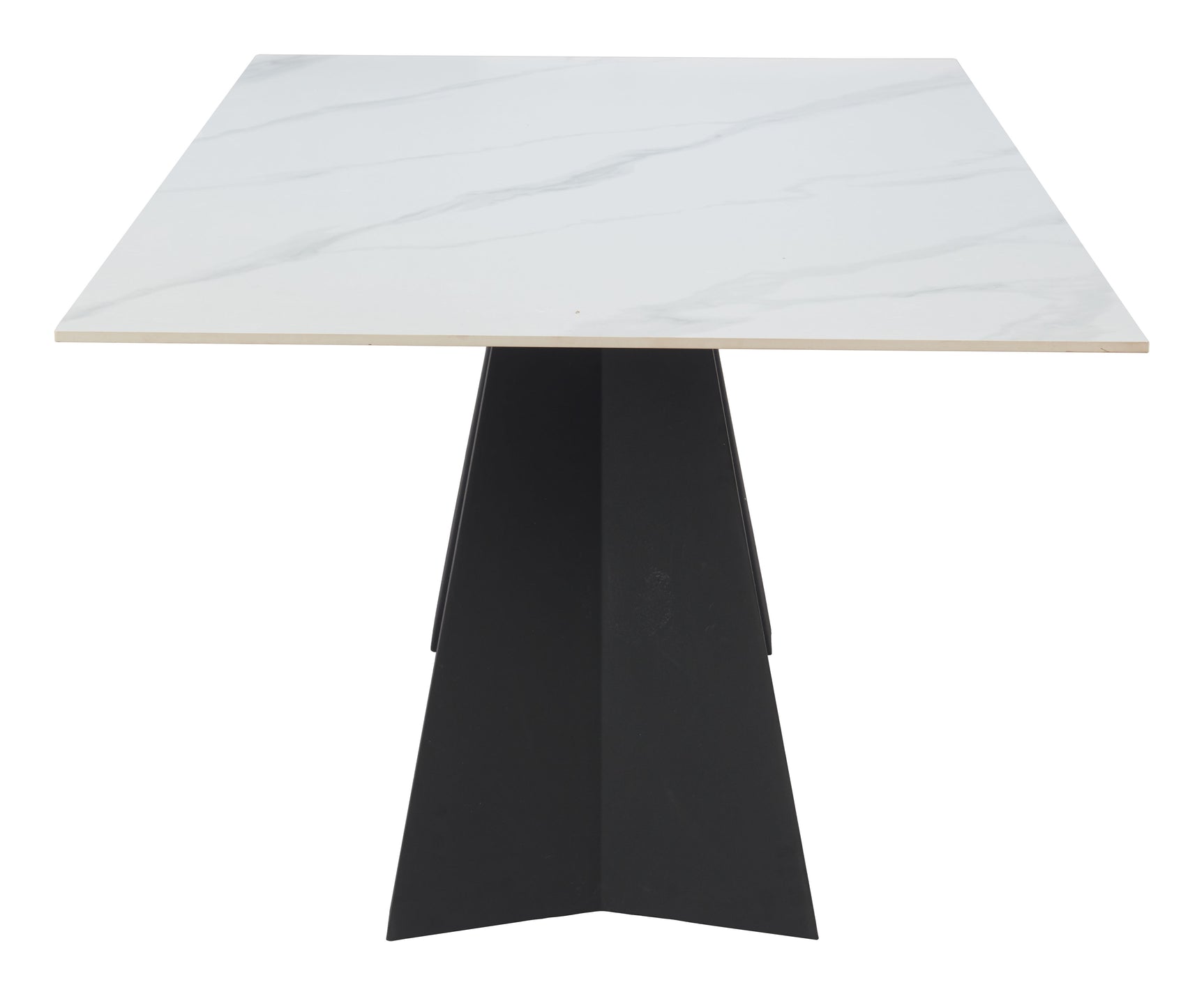 Inky White Dining Table - Ornate Home