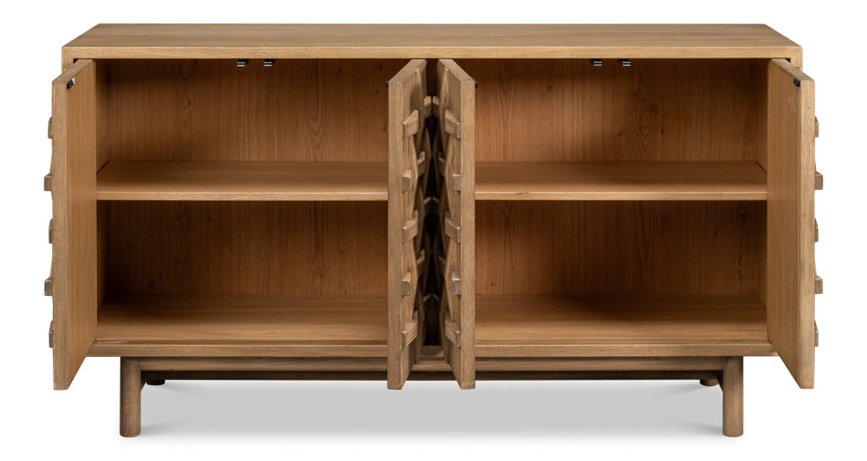 Interlace Tan Sideboard - Ornate Home