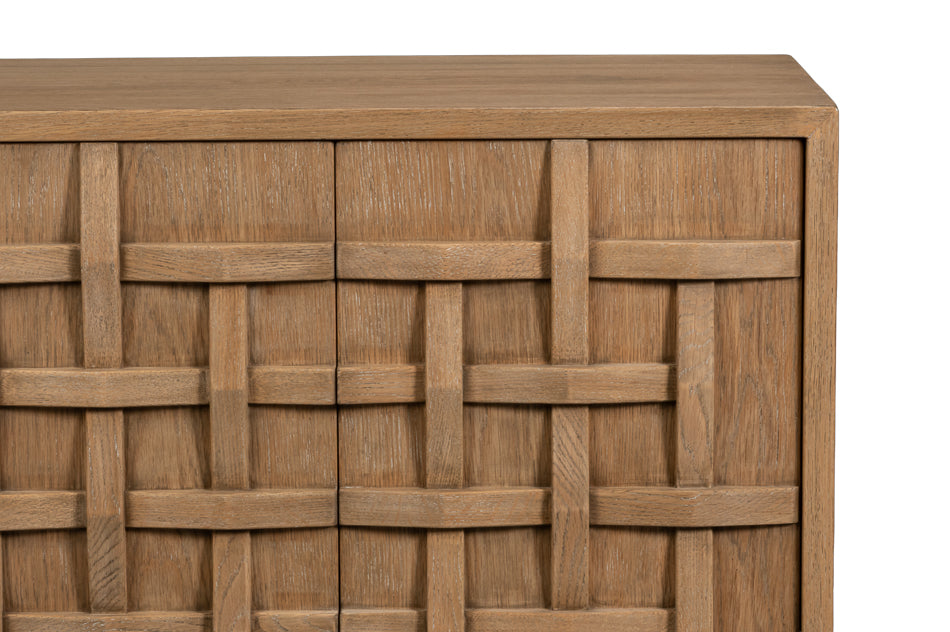 Interlace Tan Sideboard - Ornate Home