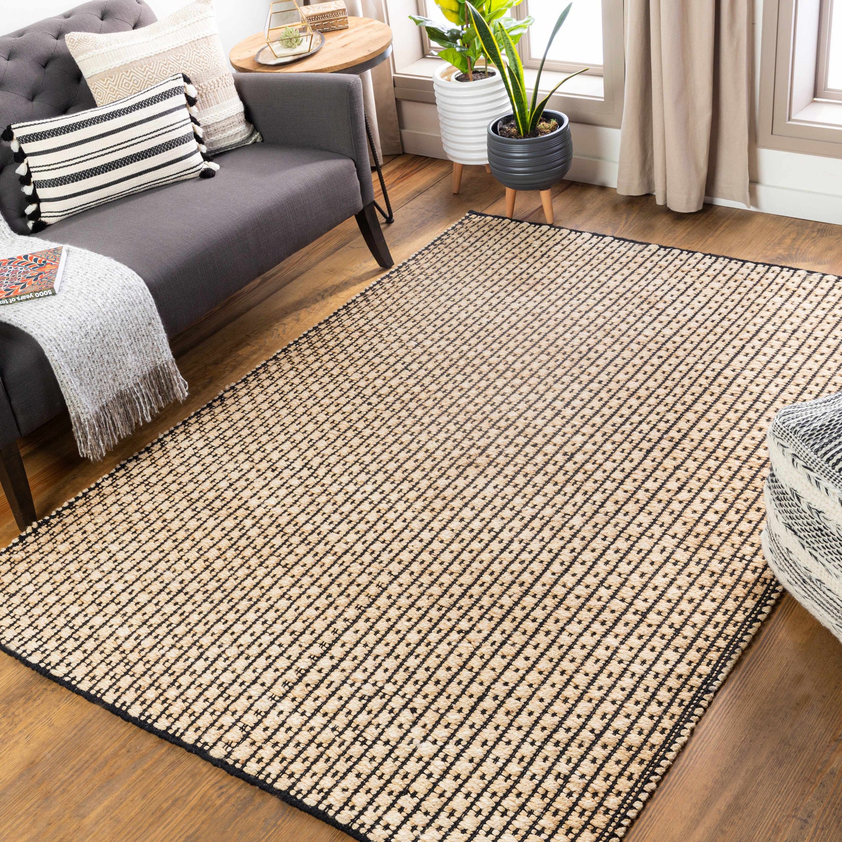 Iqaluit Natural Jute Rug - Ornate Home