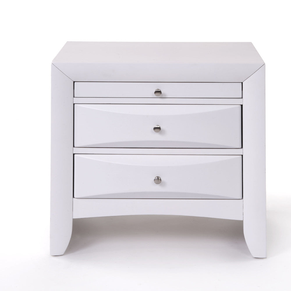 Ireland White Nightstand - Ornate Home