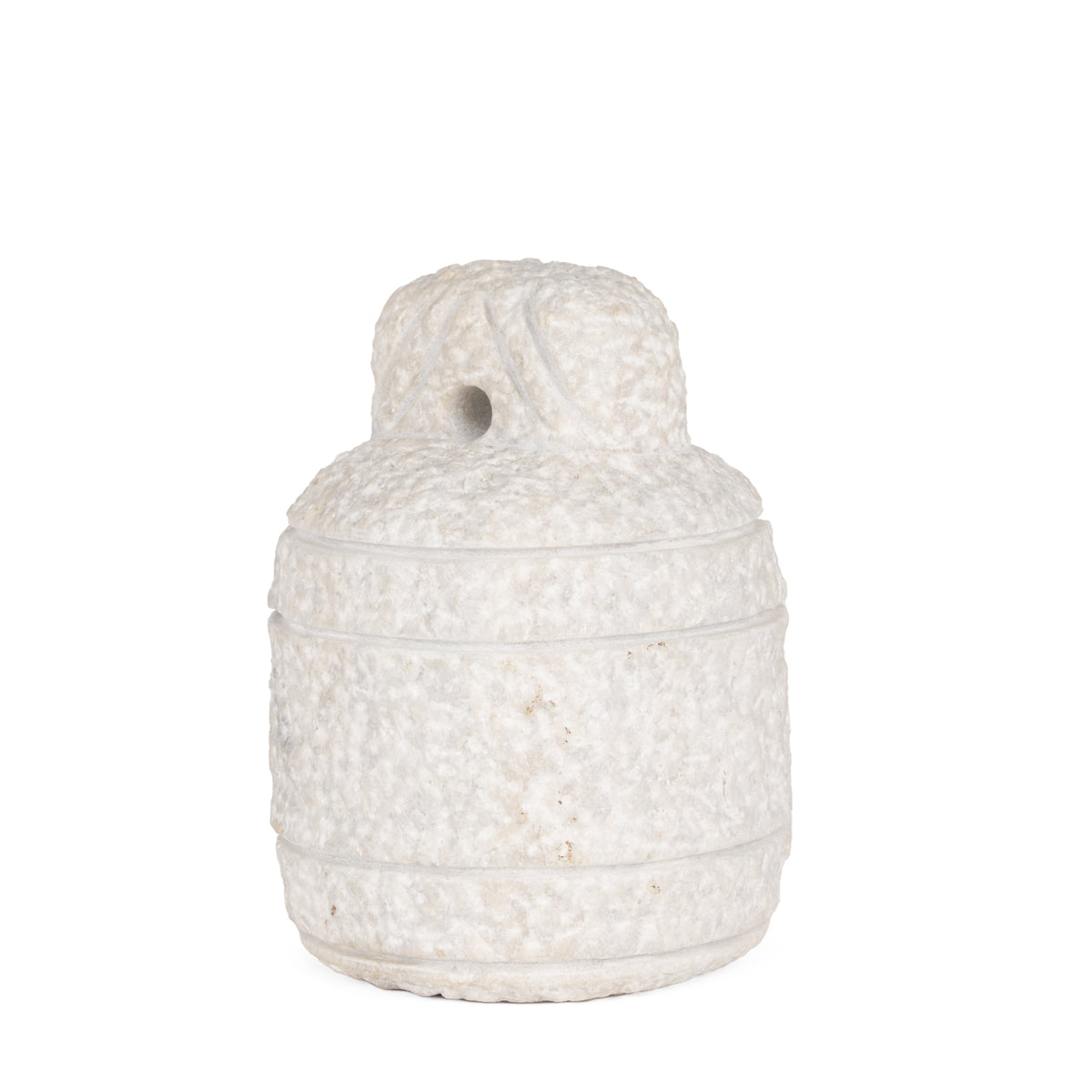 Irina White Small Marble Door Stopper - Ornate Home