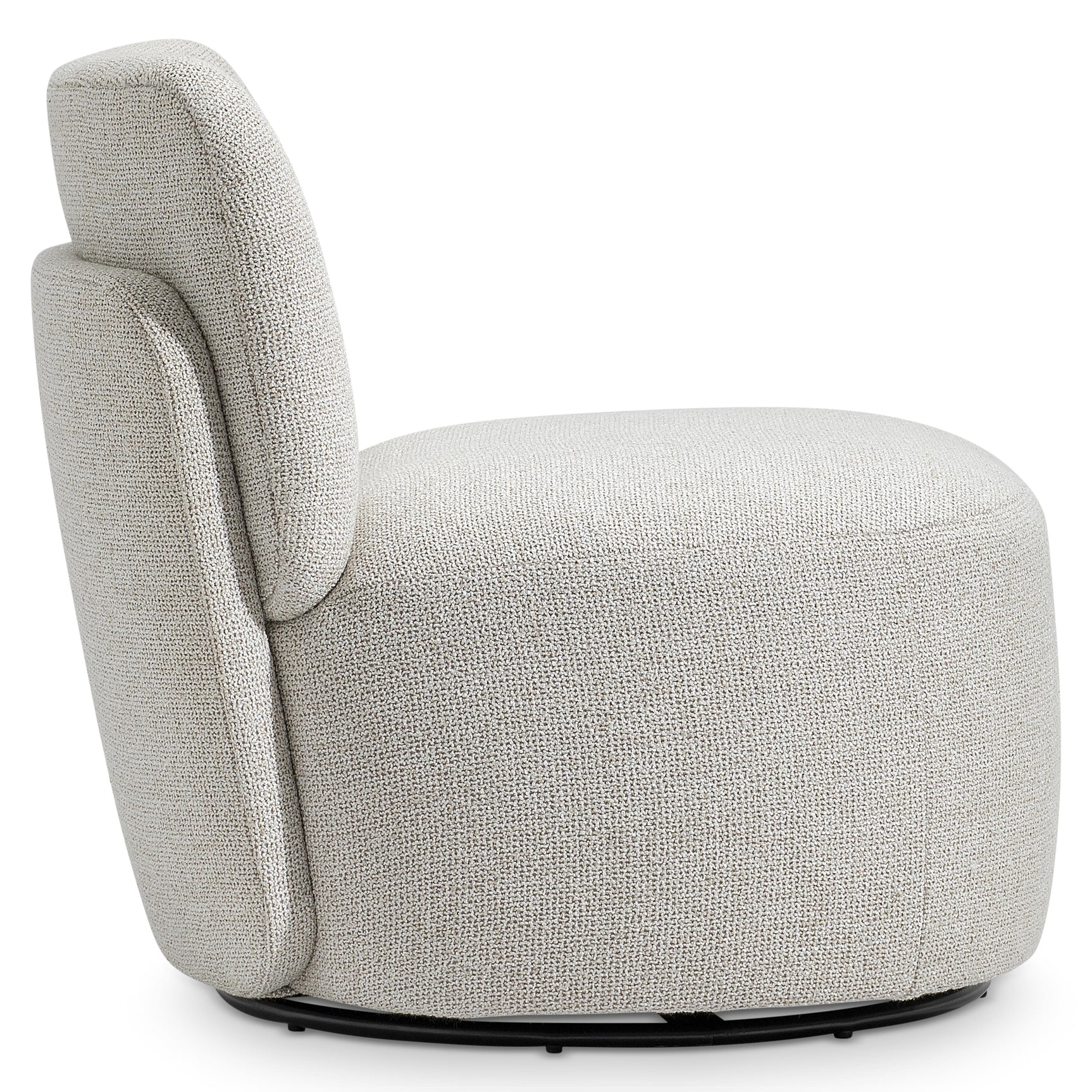 Iris Beige/Tan Swivel Chair - Ornate Home