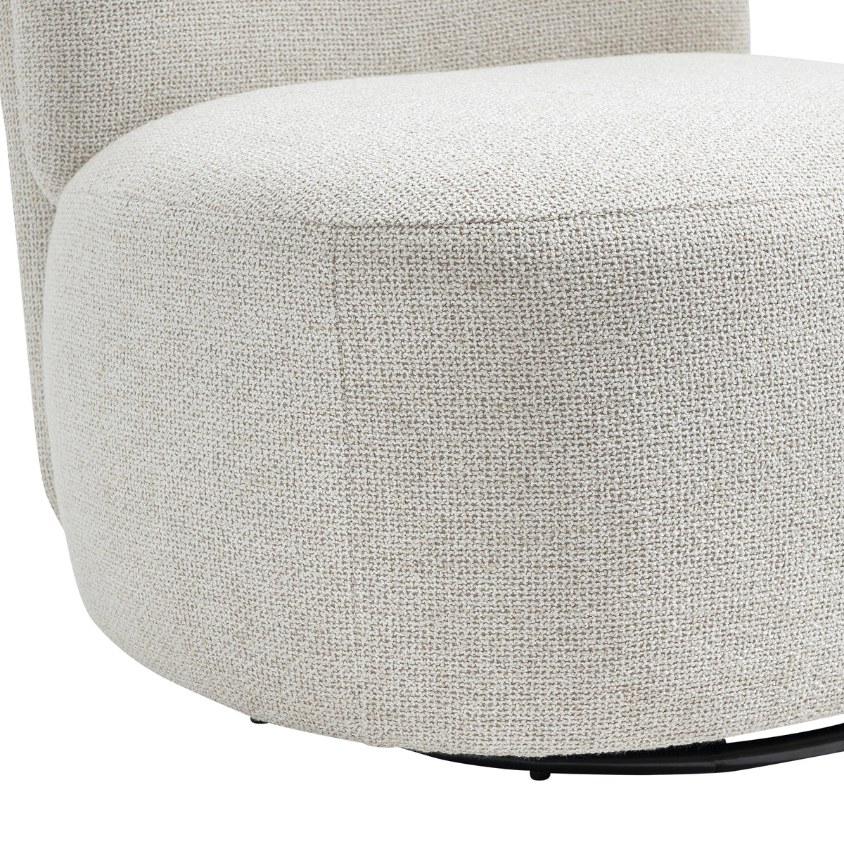 Iris Beige/Tan Swivel Chair - Ornate Home