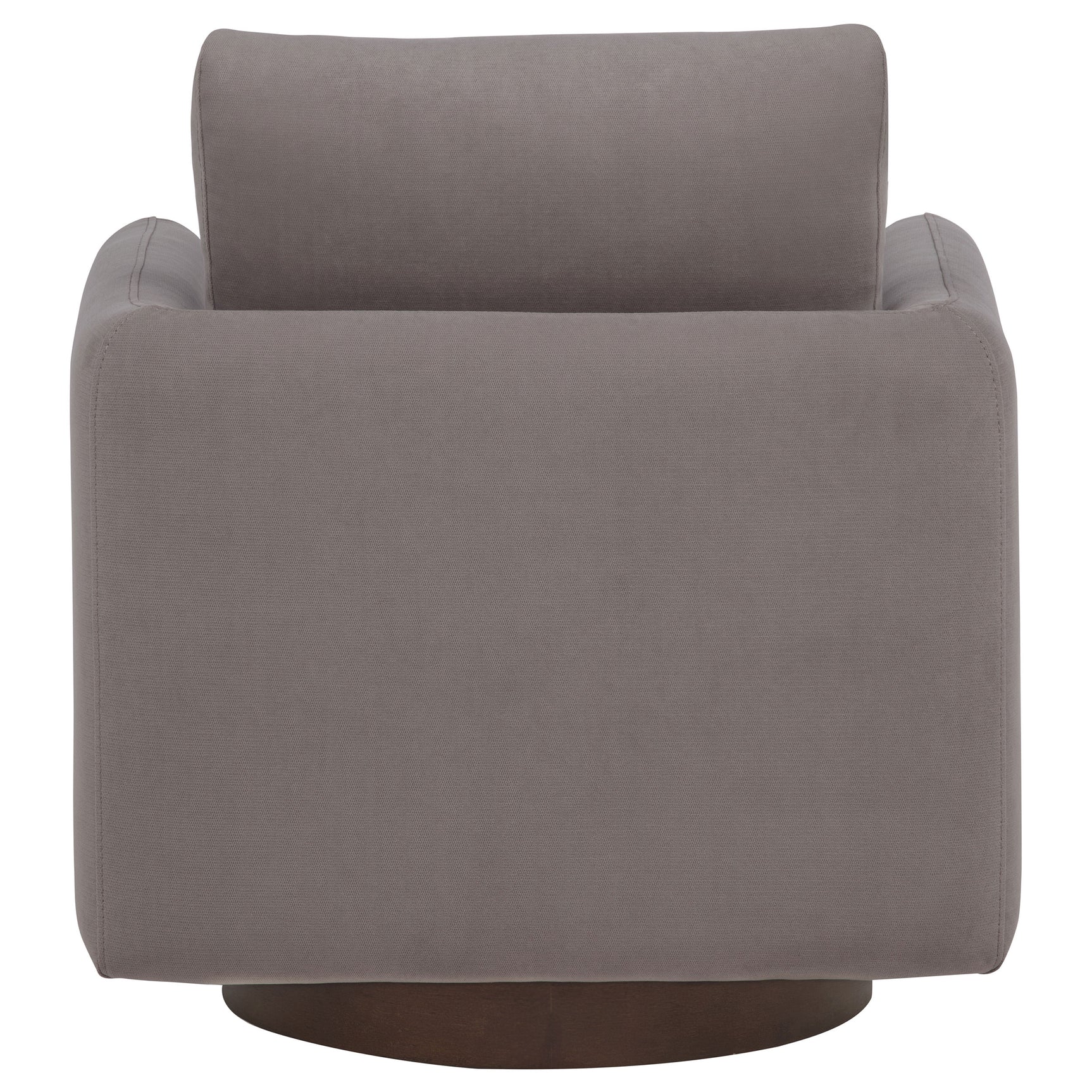 Iris Stone Fabric Upholstered Swivel Accent Chair - Ornate Home