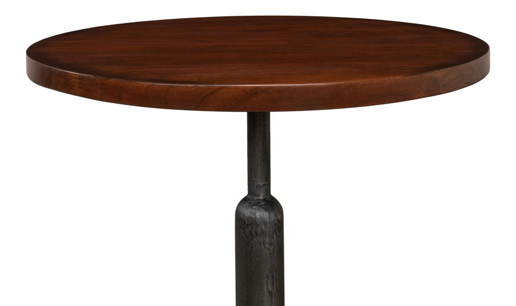 Ironclad Brown Cafe Table - Ornate Home